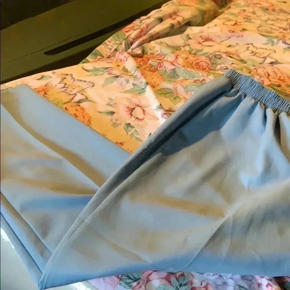 Monterey Canyon Women’s light blue Ladies Pants size 12 With Elastic Waist - Picture 3 of 8